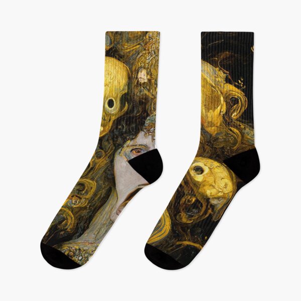 Item preview, Song To The Siren #2 | Evil Mermaid | Monster | Horror | Gustav Klimt designed and sold by lrjtucker.