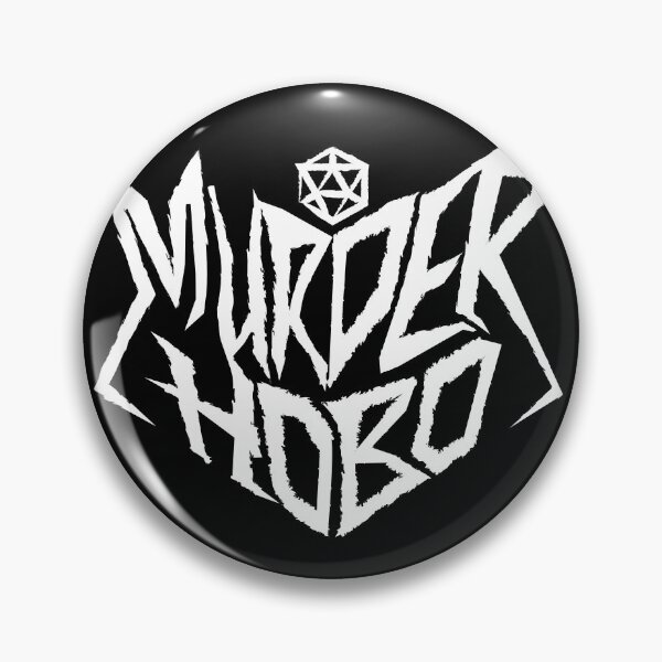 Item preview, Murder Hobo DnD Metal Band Logo designed and sold by DnlDesigns.