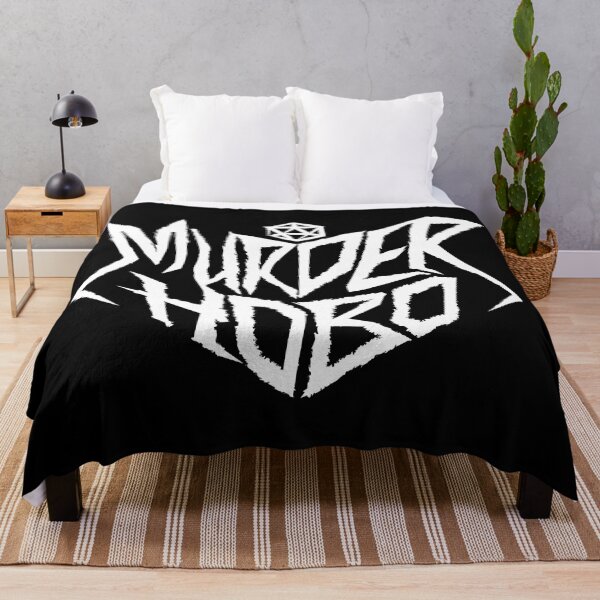 Item preview, Murder Hobo DnD Metal Band Logo designed and sold by DnlDesigns.