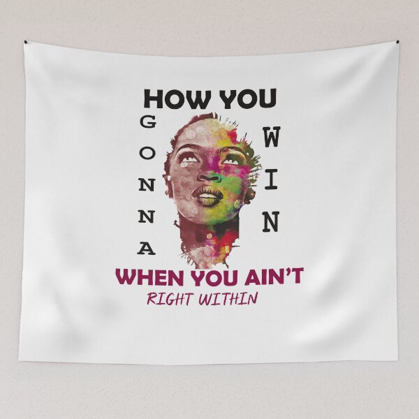 Item preview,  How You Gonna Win When You Ain't Right Within Hip Hop Rap Classic T-Shirt designed and sold by BridgeofArt.
