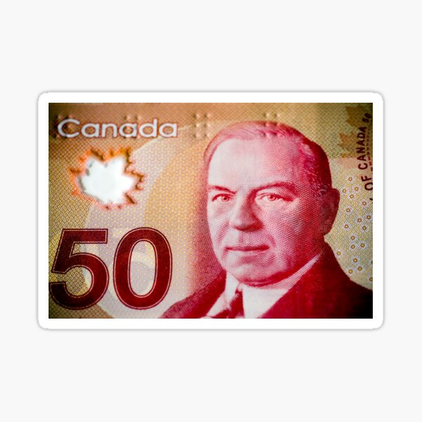 Pink Dollar Bill -  Canada