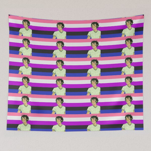 Item preview, SynthV Genbu Genderfluid Flag  designed and sold by Holli Anderson.
