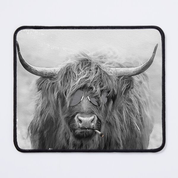 Item preview, Cool Highland Cow designed and sold by HappyCabbage.