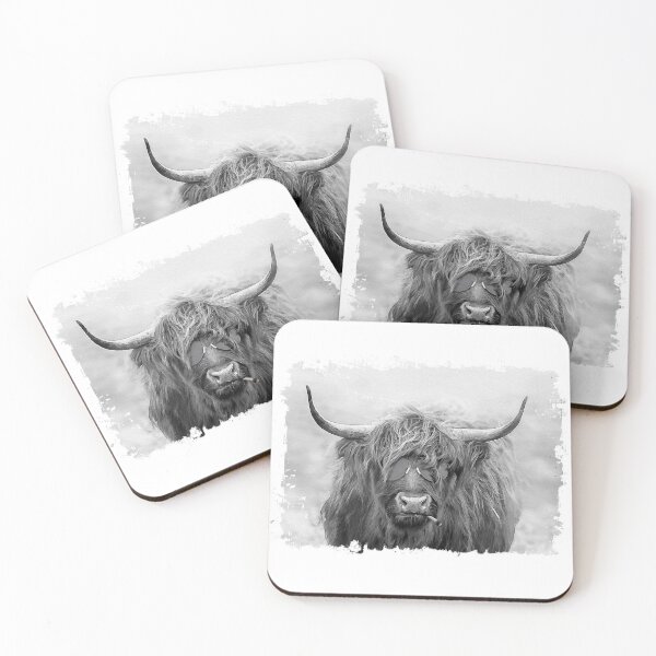 Item preview, Cool Highland Cow designed and sold by HappyCabbage.