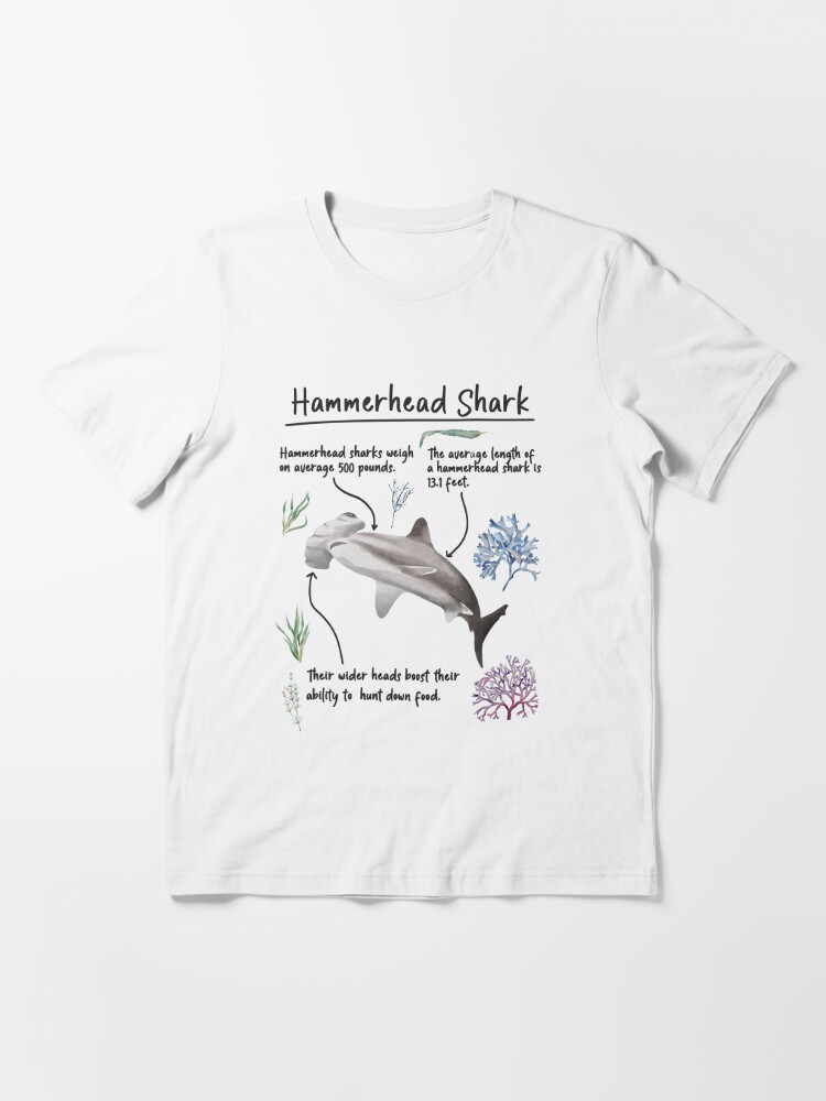 Hammerhead Shark Facts - Fun Animal Facts | Essential T-Shirt