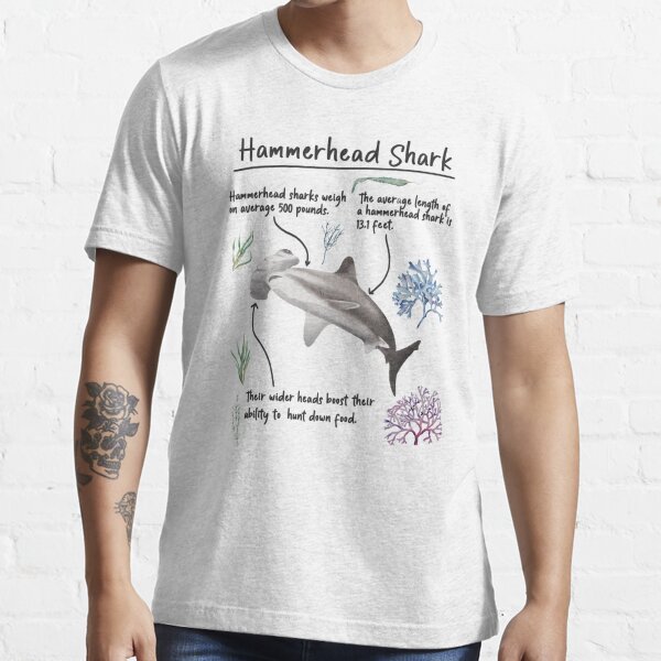 Hammer Time Hammerhead Shark Essential T-Shirt for Sale by StaticGambler
