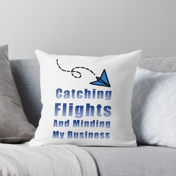 Item preview, Catching Flights and Minding My Business designed and sold by ShopOfK.