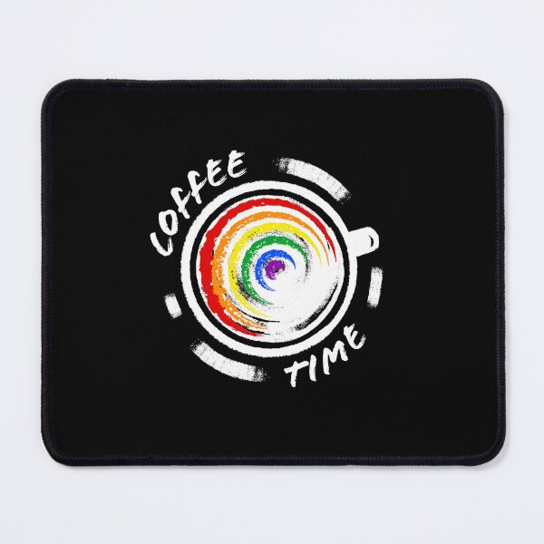 Item preview, Coffee With Rainbow Inside, white coffee cup, gift for coffee lovers designed and sold by Dotsby.