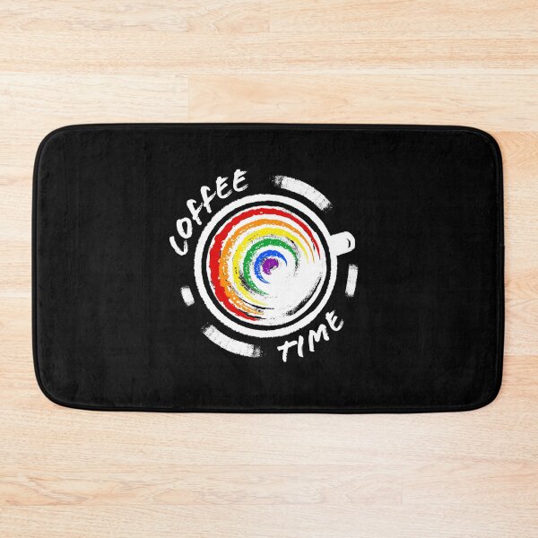 Item preview, Coffee With Rainbow Inside, white coffee cup, gift for coffee lovers designed and sold by Dotsby.