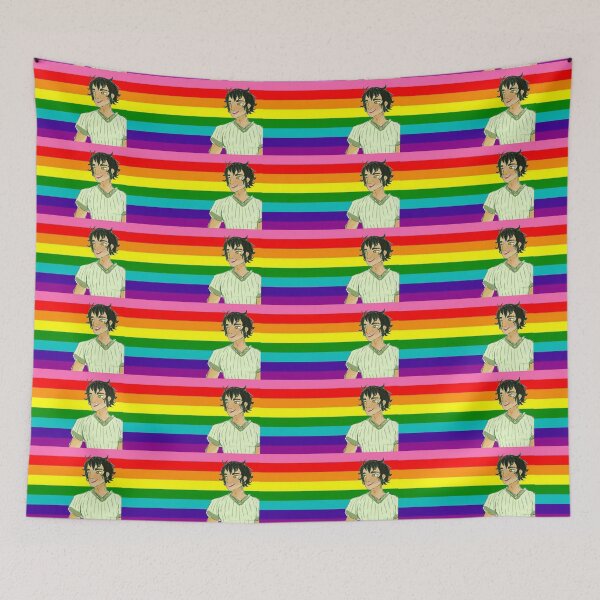 Item preview, SynthV Genbu Gilbert Baker Pride Flag  designed and sold by Holli Anderson.