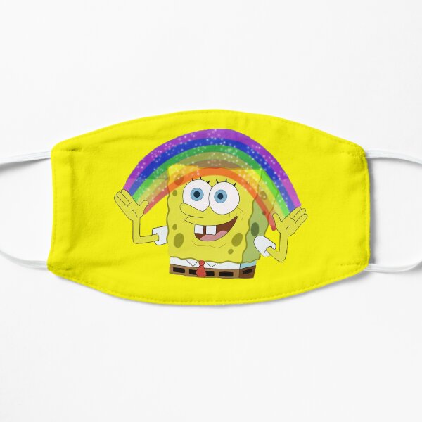 Caveman Spongebob Meme Face Mask by RyanJy Hibba - Pixels