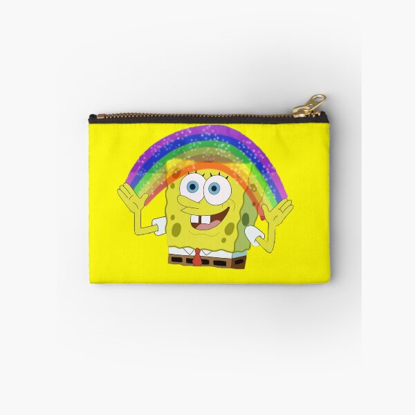 Item preview, Spongebob Rainbow meme designed and sold by MEMEZZONE.