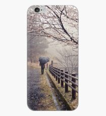 Strolling in the Rain iPhone Case