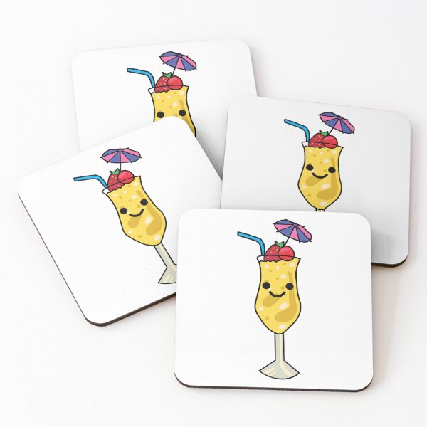 Item preview, Cute Cocktail Drinks Sticker for Beach and Bartender designed and sold by DeliveryGeorge.