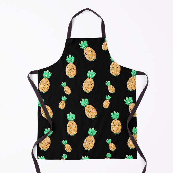 Item preview, Happy Kawaii Pineapple Pattern designed and sold by Designs By YL.