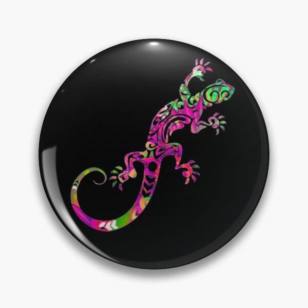 Item preview, Psychedelic Lizard in Pink and Green designed and sold by Paulele.