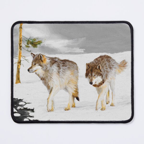 Item preview, Wolves in Snow designed and sold by alpendesigns.
