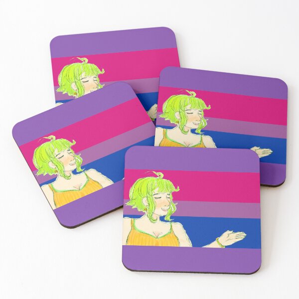 Item preview, VOCALOID Megpoid Gumi Bisexual BI Flag  designed and sold by Holli Anderson.