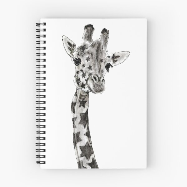 Artikelvorschau, Giraffenhals, Vorderansicht, sternförmige Flecken entworfen und verkauft von SylvieG18.