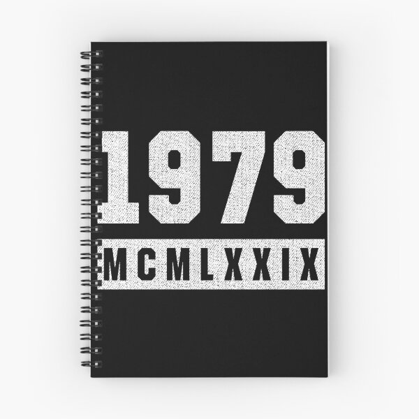 Item preview, Vintage 1979 Roman Numeral Birthday designed and sold by MarkTees.
