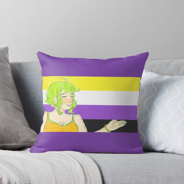 Item preview, VOCALOID Megpoid Gumi Non-Binary Enby Flag  designed and sold by Holli Anderson.