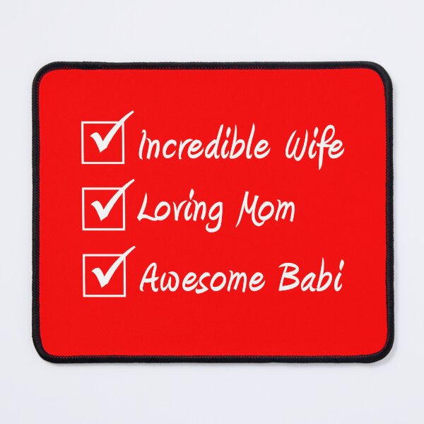 Item preview, Wife, Mom, Babi Czech Grandmother designed and sold by jaycartoonist.