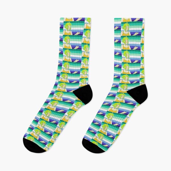 Item preview, VOCALOID Megpoid Gumi MLM Gay Flag  designed and sold by Holli Anderson.