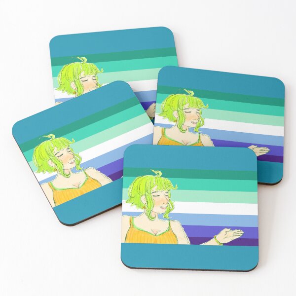 Item preview, VOCALOID Megpoid Gumi MLM Gay Flag  designed and sold by Holli Anderson.