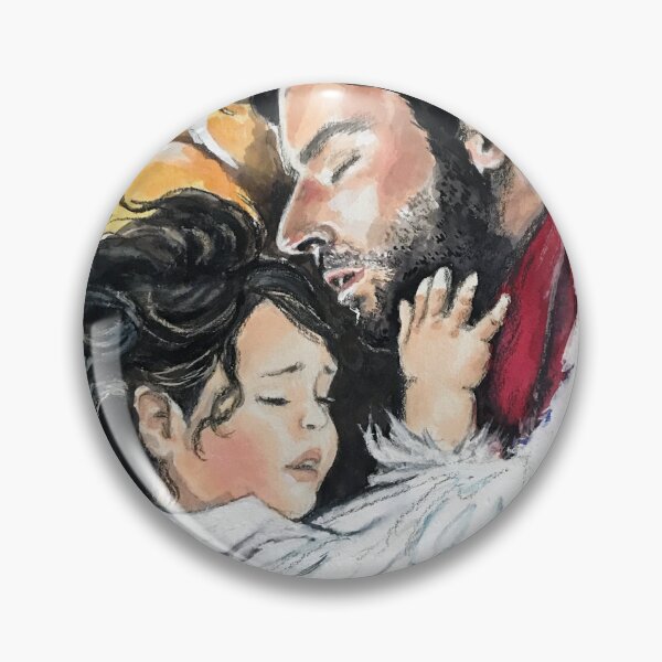 Item preview, Celestial Father and child. Lucifer and Toddler Rory designed and sold by Calia-Lynn.