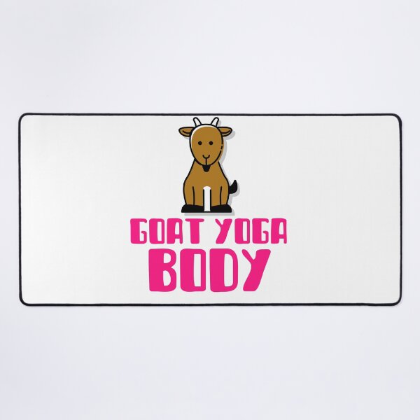 Item preview, Goat therapy/yoga/body/meditation designed and sold by expressiveprint.