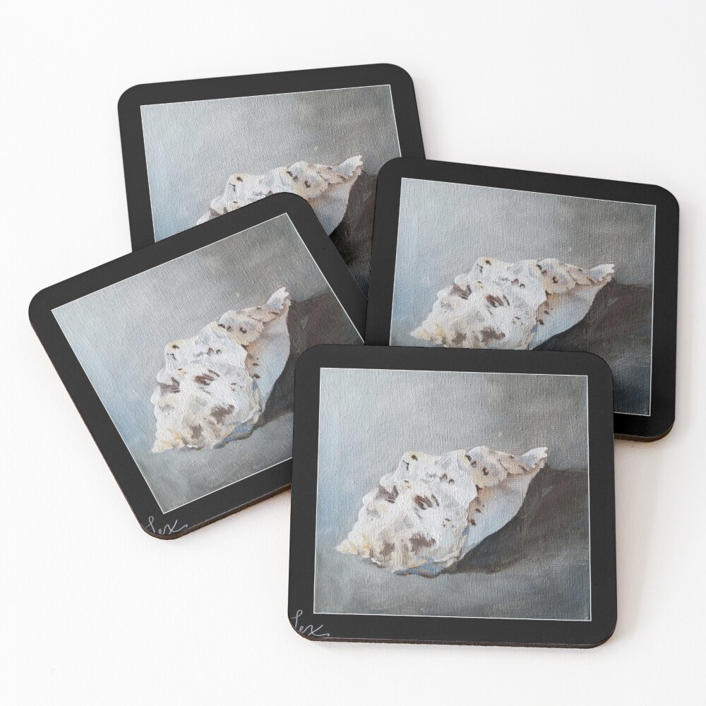 Seashell Coasters (Set of 4)