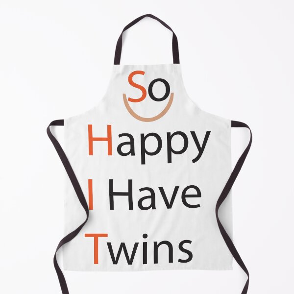 Item preview, SO Happy I Have Twins love twins T-shirt for Parent moms and dads designed and sold by Luxe-Art.
