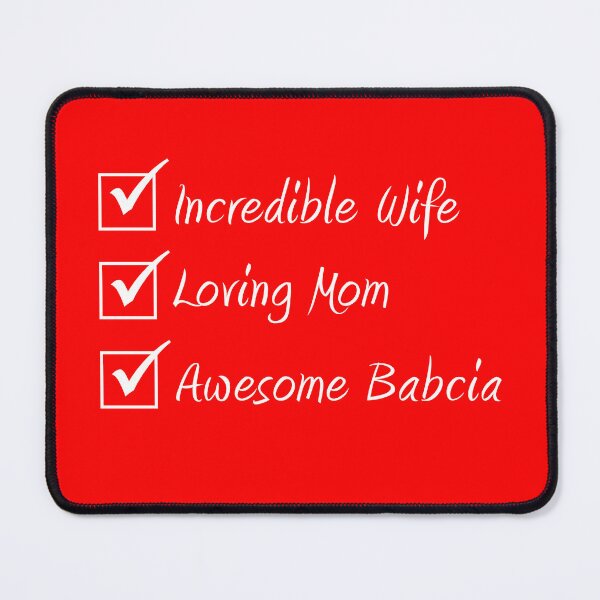 Item preview, Wife, Mom, Babcia Polish Grandmother designed and sold by jaycartoonist.