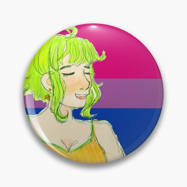 Item preview, VOCALOID Megpoid Gumi Bisexual BI Flag  designed and sold by Holli Anderson.