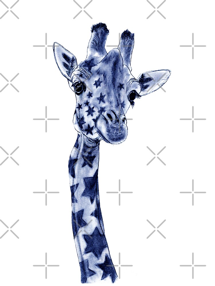 Kids Giraffe - Blue