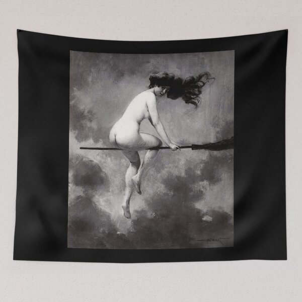 Item preview, Witch On Broom  witch Albert Joseph Penot   designed and sold by TeeARTHY.