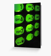 MOBILE PHONE Greeting Card