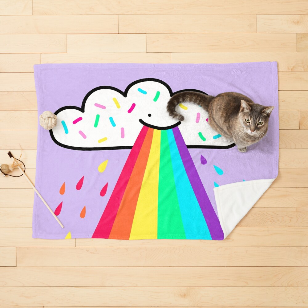 Rainbow Blast Pet Blanket