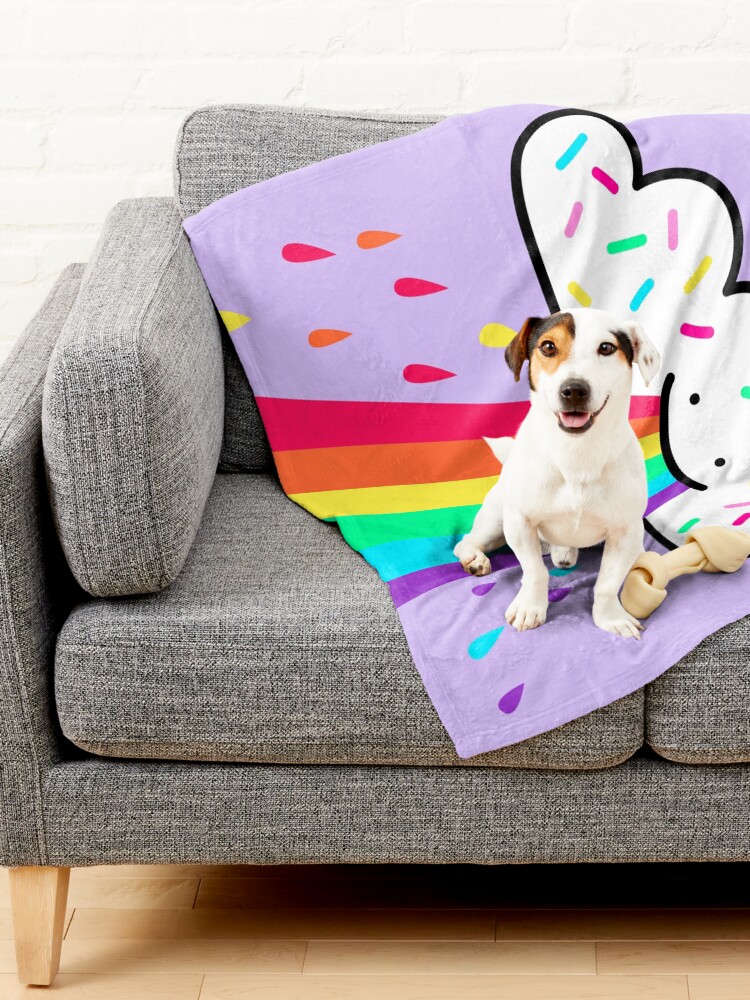 Alternate view of Rainbow Blast Pet Blanket