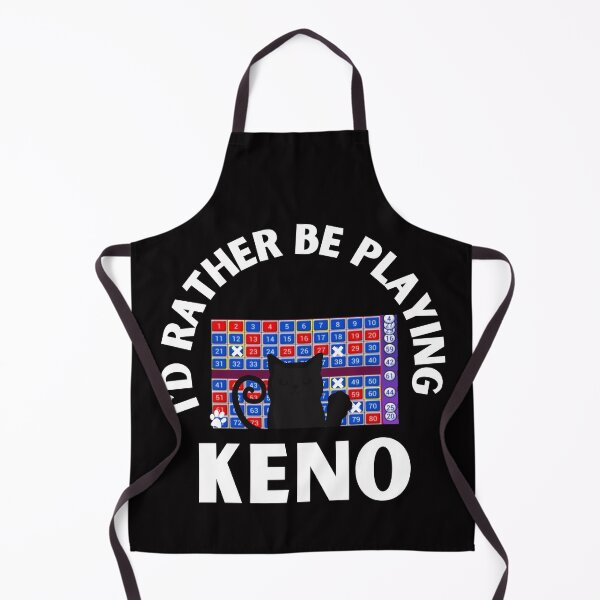 Item preview, I Would Rather Be Playing Keno designed and sold by SloganExpress.