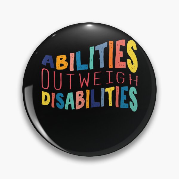 Item preview, Abilities Outweigh Disabilities School Psychologist  designed and sold by RogerGift.