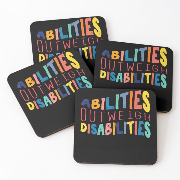 Item preview, Abilities Outweigh Disabilities School Psychologist  designed and sold by RogerGift.