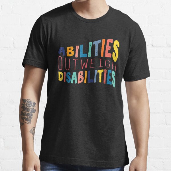 Item preview, Abilities Outweigh Disabilities School Psychologist  designed and sold by RogerGift.