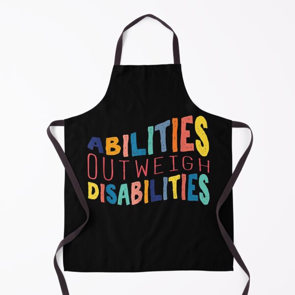 Item preview, Abilities Outweigh Disabilities School Psychologist  designed and sold by RogerGift.
