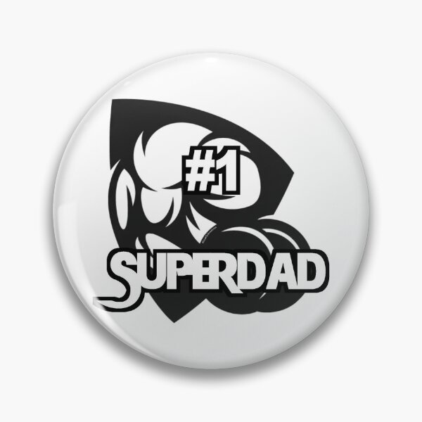 Item preview, #1 SuperDad designed and sold by LookUpCreations.