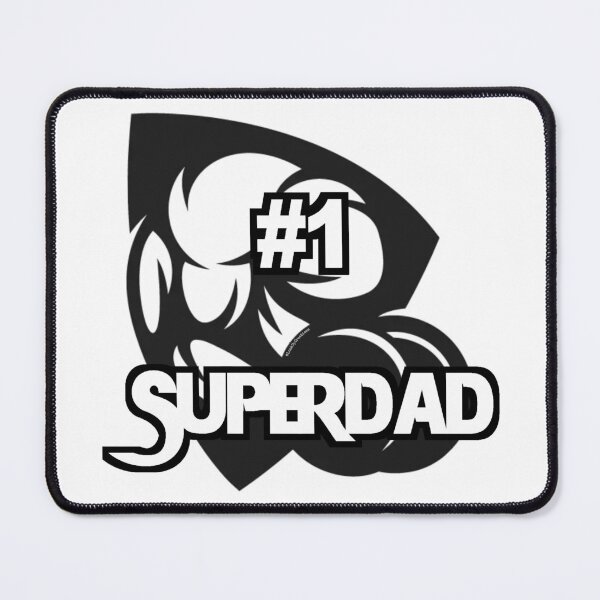 Item preview, #1 SuperDad designed and sold by LookUpCreations.