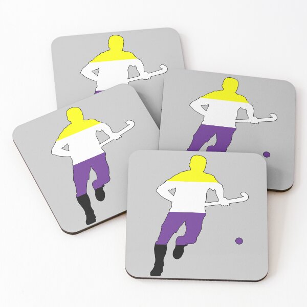 Item preview, Field Hockey2: Nonbinary Pride designed and sold by Zia Frazier.
