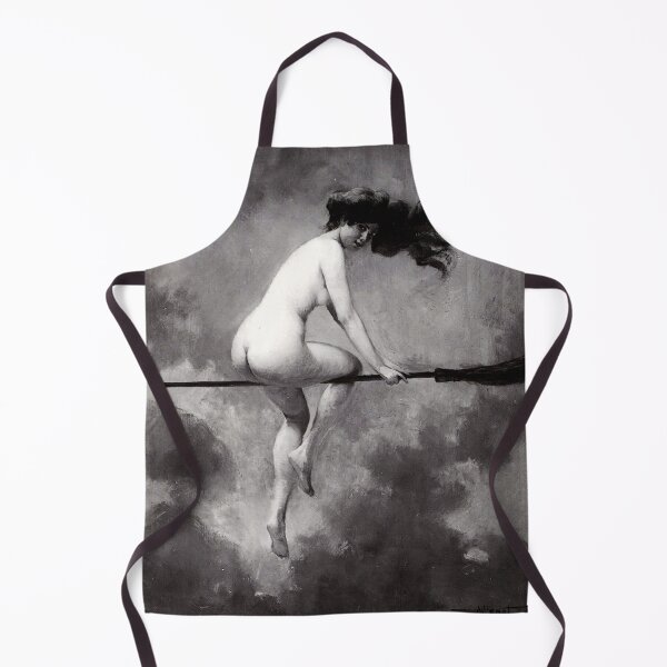 Item preview, Witch On Broom witch Albert Joseph Penot designed and sold by TeeARTHY.