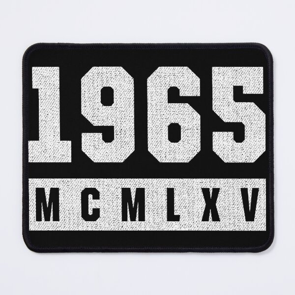 Item preview, Vintage 1965 Roman Numeral Birthday designed and sold by MarkTees.