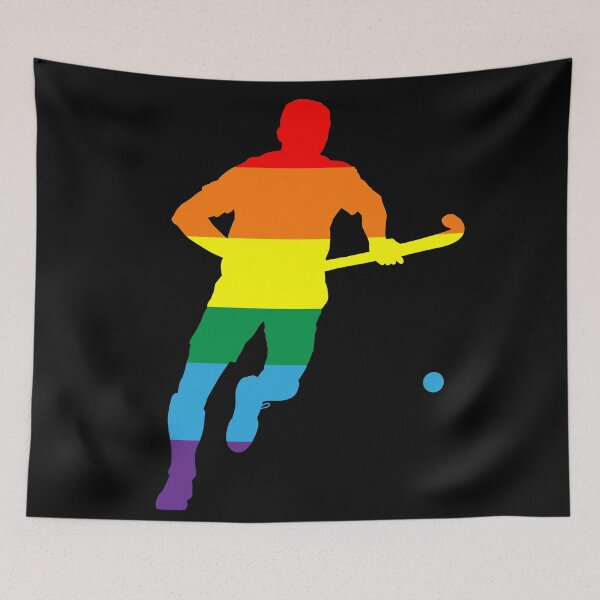 Item preview, Field Hockey2: Queer/Gay Pride designed and sold by Zia Frazier.